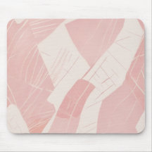 Roze Crème Modern Batik Patroon