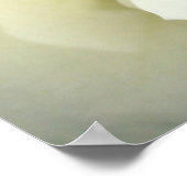 Roze crème — Poster (Hoek)