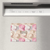 Roze Crème Strooien Haten Magneet (Insitu (Vaatwasser))