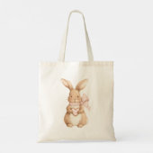 Roze Crème Vlinderdromen Tote Bag (Achterkant)