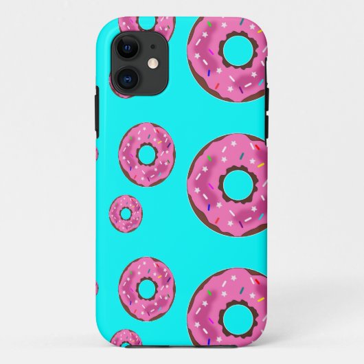 Roze crèmedonuts Case-Mate iPhone case (Achterkant)