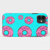 Roze crèmedonuts Case-Mate iPhone case (Achterkant (horizontaal))