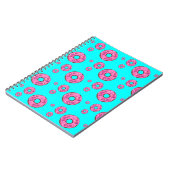 Roze crèmedonuts notitieboek (Linkerzijde)