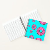 Roze crèmedonuts notitieboek (Binnen)