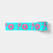 Roze crèmedonuts satijnen lint (Voorkant)