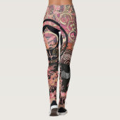 Roze crèmes in Storm Leggings (Achterkant)