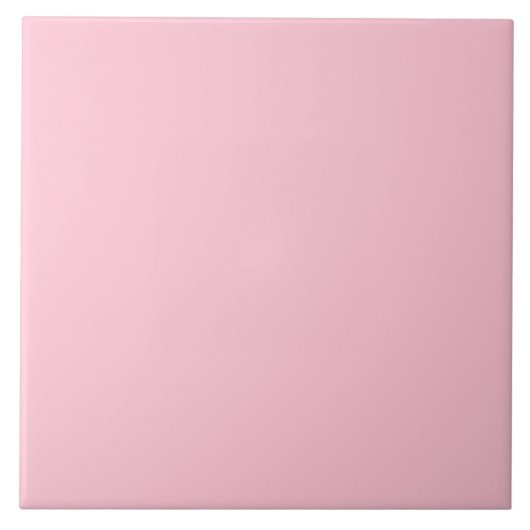 Roze Crepe Keramische Tegel. Tegeltje (Voorkant)