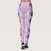 Roze Crocus Flowers Blossom Leggings (Achterkant)