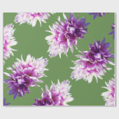 Roze Crocus Flowers Cadeaupapier (Vlak)