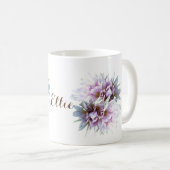 Roze Crocus Flowers Custom Koffiemok (Voorkant rechts)
