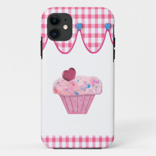 Roze crupcake iPhone 11 hoesje