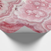 Roze Crystals Geode Cadeaupapier (Hoek)
