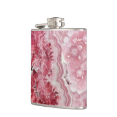 Roze Crystals Geode Heupfles (Links)