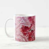 Roze Crystals Geode Koffiemok (Links)