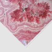 Roze Crystals Geode Tissuepapier (Detail)