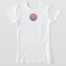 roze cuebal 13 t-shirt