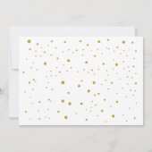 Roze Cupcake 1e verjaardag uitnodiging – Sweet Gir (Achterkant)