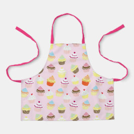 Roze cupcake Apron Schort