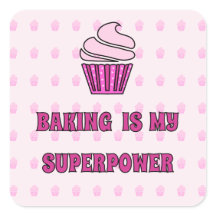Roze cupcake baksuperkracht