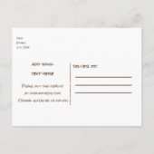 Roze Cupcake Confetti Verjaardagsfeest Event Flyer Uitnodiging Briefkaart (Achterkant)