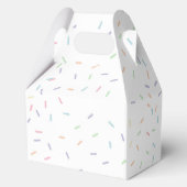 Roze Cupcake & Donut Verjaardag Favoriete Boxen Bedankdoosjes (Achterkant)