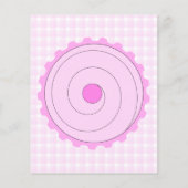 Roze Cupcake. Flyer (Achterkant)
