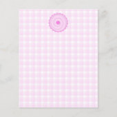 Roze Cupcake. Flyer (Voorkant)