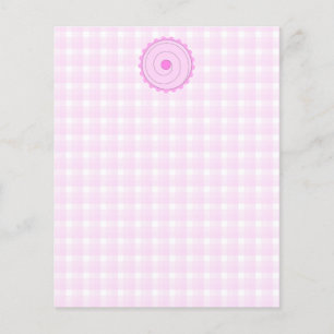 Roze Cupcake. Flyer