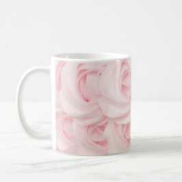 Roze cupcake frosting roos koffiemok