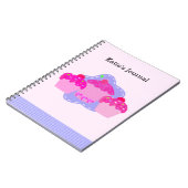 Roze Cupcake Journaal Notitieboek (Linkerzijde)