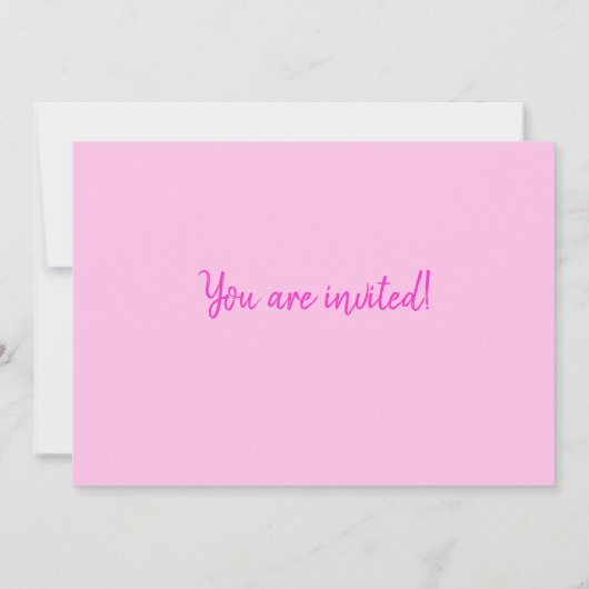 Roze Cupcake Kleurrijke 30e verjaardag uitnodiging (Achterkant)