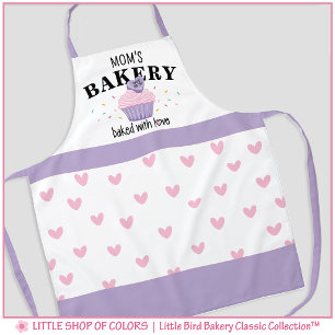 Roze Cupcake Moeder's Bakkerij Schort