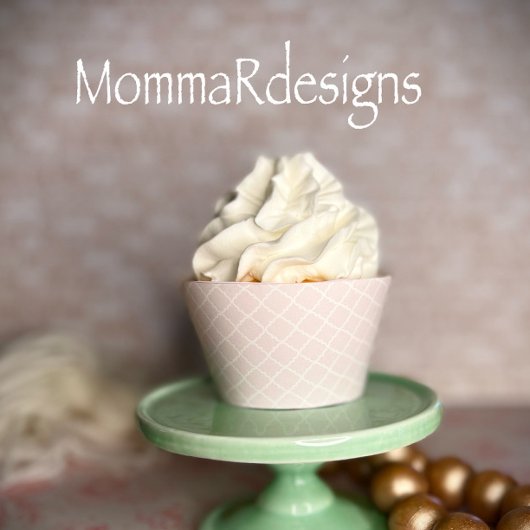 Roze cupcake-omhulsel, baby shower cupcakes