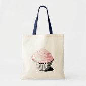 Roze cupcake tas (Voorkant)