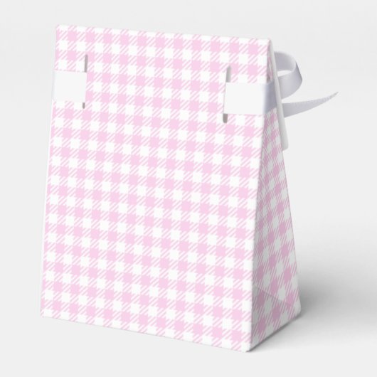 Roze cupcake Tent Favor Box Bedankdoosjes (Achterkant)