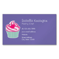 Roze cupcake WIth Polka Dot Cherry