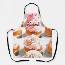 Roze, Cupcakes Kitchen Schort 