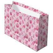 Roze Cupcakes Verjaardag Cadeautas (Voorkant Gekanteld)
