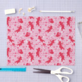 Roze Cupido's en Harten Tissuepapier (Craft)