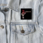 Roze Curly Swirl Indiana Button Donk (In situ)