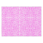 Roze curven tafelkleed (Voorkant (Horizontaal))