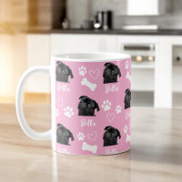 Roze Custom Love Paw Print Hondenliefhebber Pet Fo