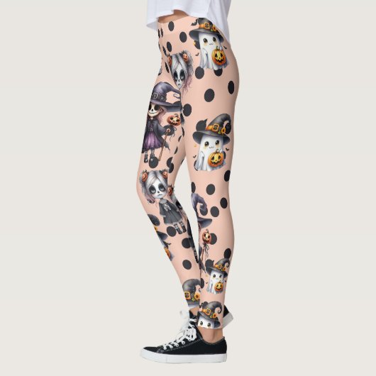 Roze Cute Halloween Leggings (Links)