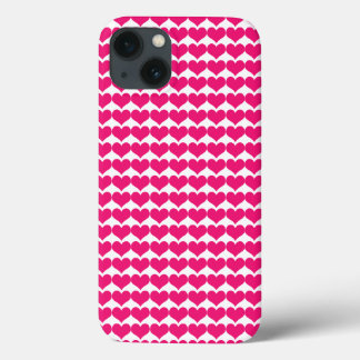 Roze Cute Hearts Pattern BT iPad Air Case