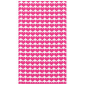 Roze Cute Hearts Pattern Tablecloth Tafelkleed (Voorkant)