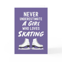 Roze Cute Schaatskaarten Voor Meisjes Meisjesachti