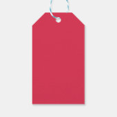 Roze Cute Valentijnsdag Favoriet Cadeaulabel (Achterkant)