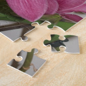 Roze cyberorchideeën Puzzle Legpuzzel (Zijkant)