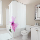 Roze Cyclamen Shower Curtain Douchegordijn (In situ)