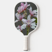 Roze Cymbidium Insigne Orchids Floral Pickleball Paddle (Achterkant)